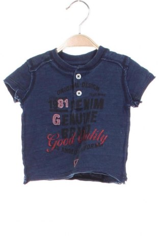 Παιδικό μπλουζάκι Guess, Μέγεθος 3-6m/ 62-68 εκ., Χρώμα Μπλέ, Τιμή 8,87 €