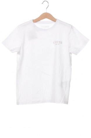 Детска тениска Guess, Размер 7-8y/ 128-134 см, Цвят Бял, Цена 40,00 лв.