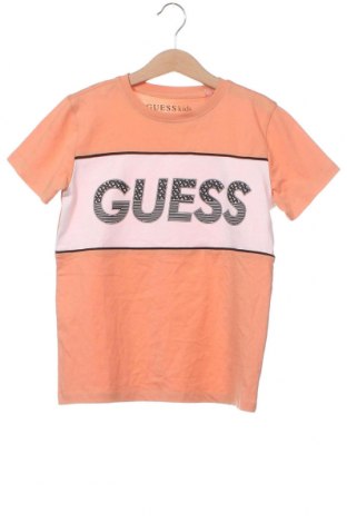 Детска тениска Guess, Размер 7-8y/ 128-134 см, Цвят Оранжев, Цена 40,00 лв.
