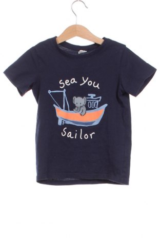 Tricou pentru copii H&M, Mărime 3-4y/ 104-110 cm, Culoare Albastru, Preț 18,00 Lei