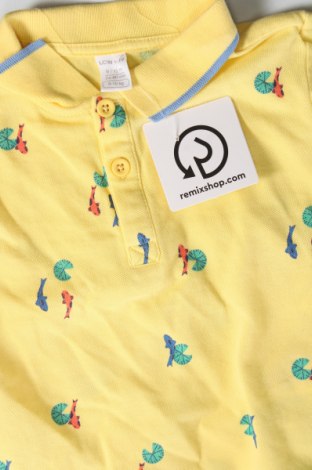 Παιδικό μπλουζάκι LCW, Μέγεθος 9-12m/ 74-80 εκ., Χρώμα Κίτρινο, Τιμή 6,14 €