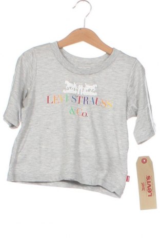 Παιδικό μπλουζάκι Levi's, Μέγεθος 4-5y/ 110-116 εκ., Χρώμα Γκρί, Τιμή 9,93 €