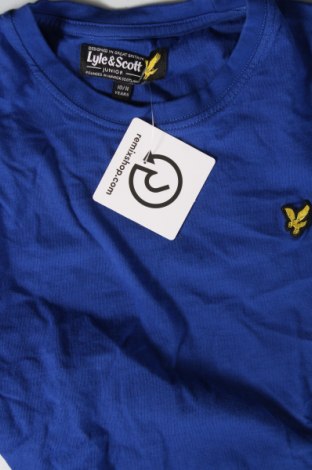 Dziecięcy T-shirt Lyle & Scott, Rozmiar 10-11y/ 146-152 cm, Kolor Niebieski, Cena 47,82 zł