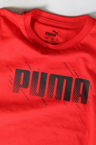 Детска тениска PUMA, Размер 5-6y/ 116-122 см, Цвят Червен, Цена 39,95 лв.