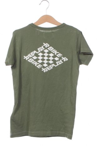 Dziecięcy T-shirt Replay, Rozmiar 9-10y/ 140-146 cm, Kolor Zielony, Cena 116,37 zł