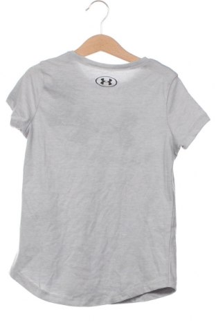 Kinder T-Shirt Under Armour, Größe 7-8y/ 128-134 cm, Farbe Grau, Preis € 13,89