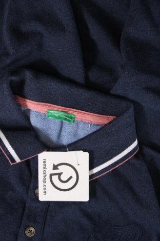 Kinder T-Shirt United Colors Of Benetton, Größe 14-15y/ 168-170 cm, Farbe Blau, Preis 7,65 €