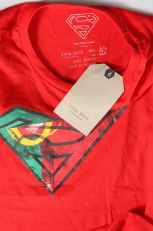 Tricou pentru copii Zara, Mărime 5-6y/ 116-122 cm, Culoare Roșu, Preț 33,00 Lei