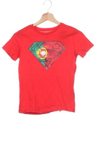 Детска тениска Zara, Размер 5-6y/ 116-122 см, Цвят Червен, Цена 7,76 лв.
