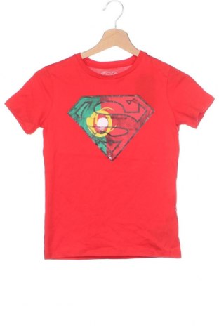 Детска тениска Zara, Размер 5-6y/ 116-122 см, Цвят Червен, Цена 7,38 лв.