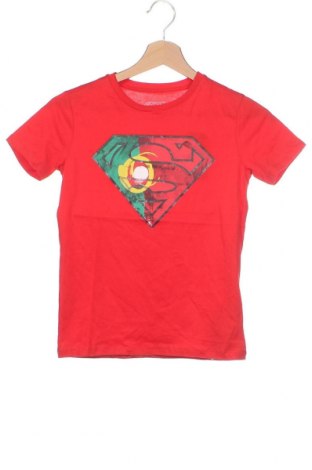 Детска тениска Zara, Размер 5-6y/ 116-122 см, Цвят Червен, Цена 12,94 лв.