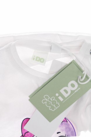 Tricou pentru copii iDO, Mărime 3-6m/ 62-68 cm, Culoare Alb, Preț 14,50 Lei