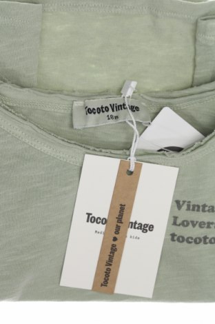 Kinder Tunika Tocoto Vintage, Größe 18-24m/ 86-98 cm, Farbe Grün, Preis € 8,97