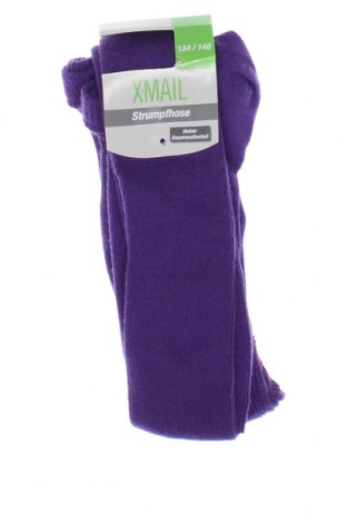 Детски чорапогащник X-Mail, Размер 8-9y/ 134-140 см, Цвят Лилав, Цена 10,80 лв.