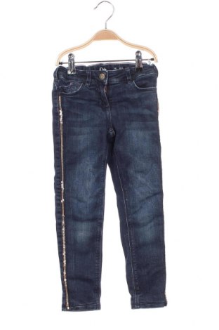 Dziecięce jeansy C&A, Rozmiar 5-6y/ 116-122 cm, Kolor Niebieski, Cena 43,15 zł