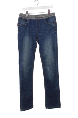 Dziecięce jeansy C&A, Rozmiar 15-18y/ 170-176 cm, Kolor Niebieski, Cena 26,61 zł