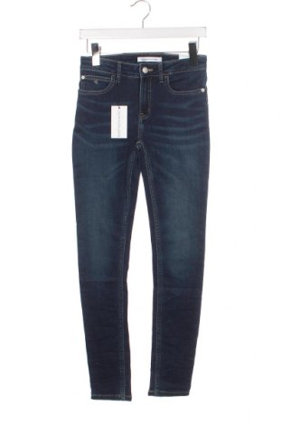 Dětské džíny  Calvin Klein Jeans, Velikost 13-14y/ 164-168 cm, Barva Modrá, Cena  785,00 Kč