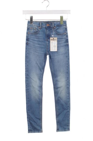 Dziecięce jeansy Guess, Rozmiar 7-8y/ 128-134 cm, Kolor Niebieski, Cena 93,69 zł