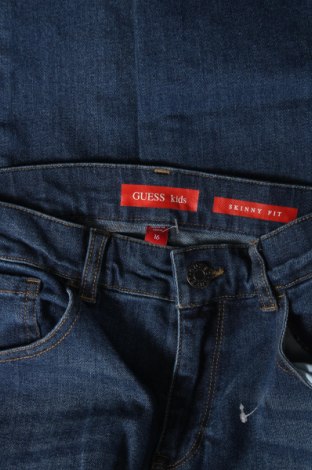 Dziecięce jeansy Guess, Rozmiar 15-18y/ 170-176 cm, Kolor Niebieski, Cena 253,22 zł