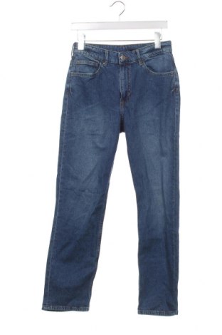 Dziecięce jeansy H&M, Rozmiar 13-14y/ 164-168 cm, Kolor Niebieski, Cena 27,63 zł