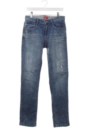 Dziecięce jeansy S.Oliver, Rozmiar 15-18y/ 170-176 cm, Kolor Niebieski, Cena 23,80 zł