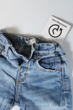 Dětské džíny  Zara, Velikost 3-6m/ 62-68 cm, Barva Modrá, Cena  89,00 Kč
