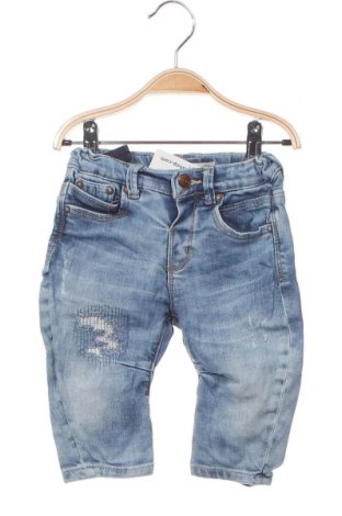 Dětské džíny  Zara, Velikost 3-6m/ 62-68 cm, Barva Modrá, Cena  99,00 Kč