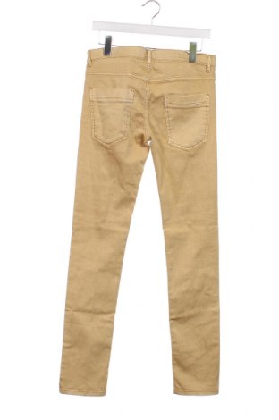 Детски дънки Zara, Размер 13-14y/ 164-168 см, Цвят Жълт, Цена 16,86 лв.