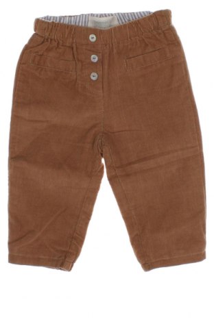 Pantaloni de catifea reiată, pentru copii Bonnet A Pompon, Mărime 6-9m/ 68-74 cm, Culoare Maro, Preț 25,26 Lei