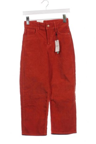 Pantaloni de catifea reiată, pentru copii Pepe Jeans, Mărime 11-12y/ 152-158 cm, Culoare Portocaliu, Preț 71,58 Lei
