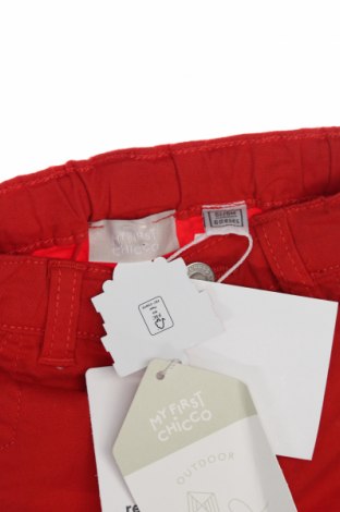 Παιδικό κοντό παντελόνι Chicco, Μέγεθος 3-6m/ 62-68 εκ., Χρώμα Κόκκινο, Τιμή 3,97 €
