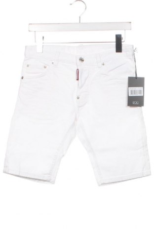 Παιδικό κοντό παντελόνι Dsquared2, Μέγεθος 13-14y/ 164-168 εκ., Χρώμα Λευκό, Τιμή 83,35 €