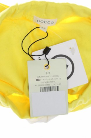 Dětské krátké kalhoty  Gocco, Velikost 18-24m/ 86-98 cm, Barva Žlutá, Cena  681,00 Kč