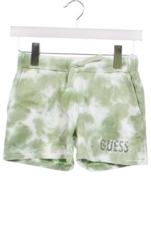Детски къс панталон Guess, Размер 8-9y/ 134-140 см, Цвят Зелен, Цена 31,35 лв.