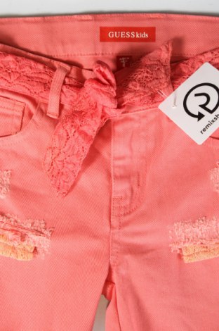 Παιδικό κοντό παντελόνι Guess, Μέγεθος 7-8y/ 128-134 εκ., Χρώμα Κόκκινο, Τιμή 23,80 €