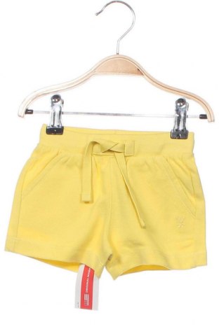 Pantaloni scurți pentru copii Original Marines, Mărime 3-6m/ 62-68 cm, Culoare Galben, Preț 19,79 Lei