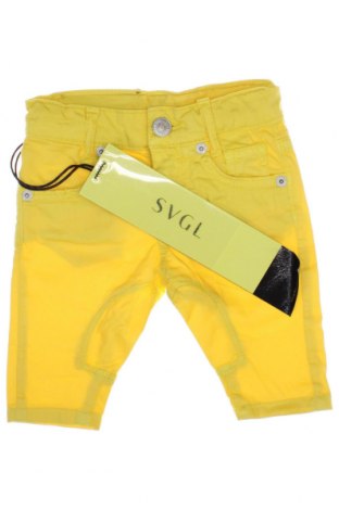 Παιδικό κοντό παντελόνι Siviglia, Μέγεθος 3-6m/ 62-68 εκ., Χρώμα Κίτρινο, Τιμή 13,20 €