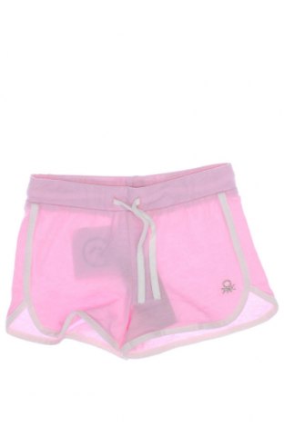 Детски къс панталон United Colors Of Benetton, Размер 18-24m/ 86-98 см, Цвят Розов, Цена 16,45 лв.