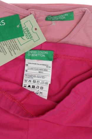 Детски комплект United Colors Of Benetton, Размер 2-3y/ 98-104 см, Цвят Розов, Цена 49,00 лв.