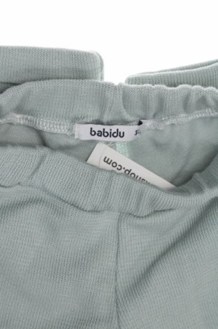 Детски панталон BabiDu, Размер 3-6m/ 62-68 см, Цвят Зелен, Цена 34,44 лв.