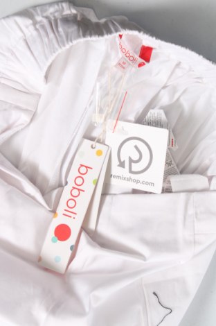 Детски панталон Boboli, Размер 15-18y/ 170-176 см, Цвят Бял, Цена 17,82 лв.