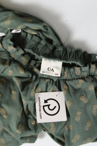 Dziecięce spodnie C&A, Rozmiar 8-9y/ 134-140 cm, Kolor Zielony, Cena 48,66 zł