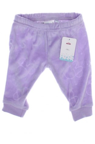 Детски панталон Disney, Размер 2-3m/ 56-62 см, Цвят Лилав, Цена 15,84 лв.