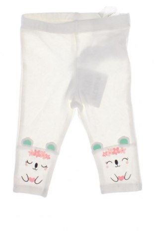 Детски панталон Du Pareil Au Meme, Размер 2-3m/ 56-62 см, Цвят Бял, Цена 8,25 лв.