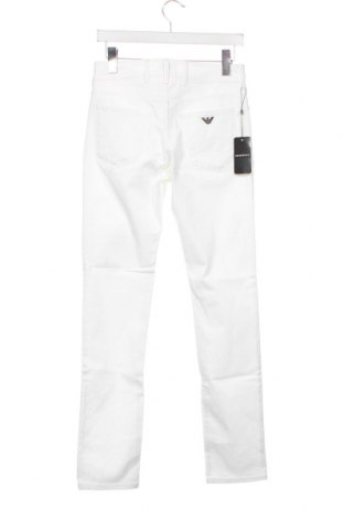 Детски панталон Emporio Armani, Размер 15-18y/ 170-176 см, Цвят Бял, Цена 175,00 лв.