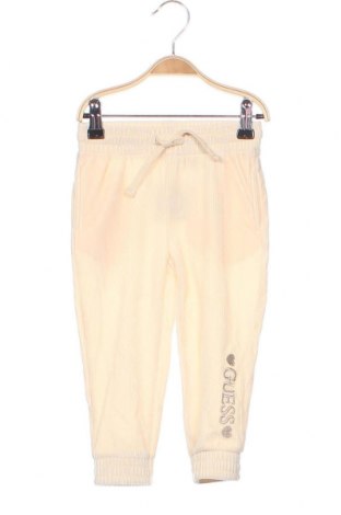 Детски панталон Guess, Размер 18-24m/ 86-98 см, Цвят Екрю, Цена 46,17 лв.