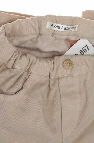 Παιδικό παντελόνι Lola Palacios, Μέγεθος 3-6m/ 62-68 εκ., Χρώμα  Μπέζ, Τιμή 17,01 €