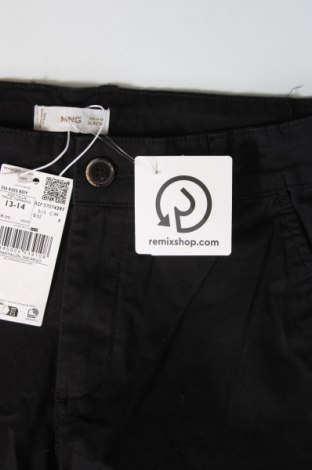 Παιδικό παντελόνι Mango, Μέγεθος 13-14y/ 164-168 εκ., Χρώμα Μαύρο, Τιμή 9,28 €