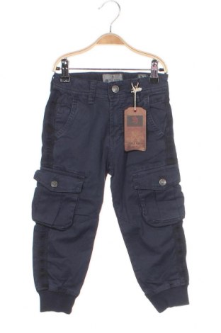 Детски панталон SMALL GANG, Размер 3-4y/ 104-110 см, Цвят Син, Цена 19,80 лв.