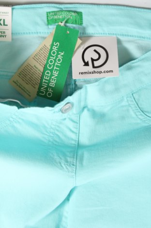 Pantaloni pentru copii United Colors Of Benetton, Mărime 14-15y/ 168-170 cm, Culoare Albastru, Preț 45,47 Lei
